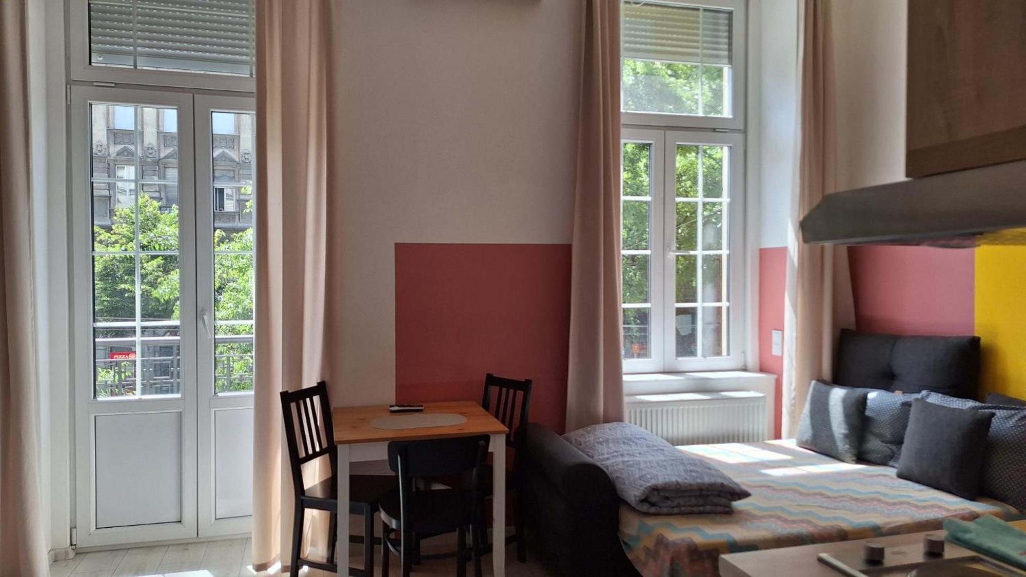 Tempo City Apartman Budapest Exteriör bild